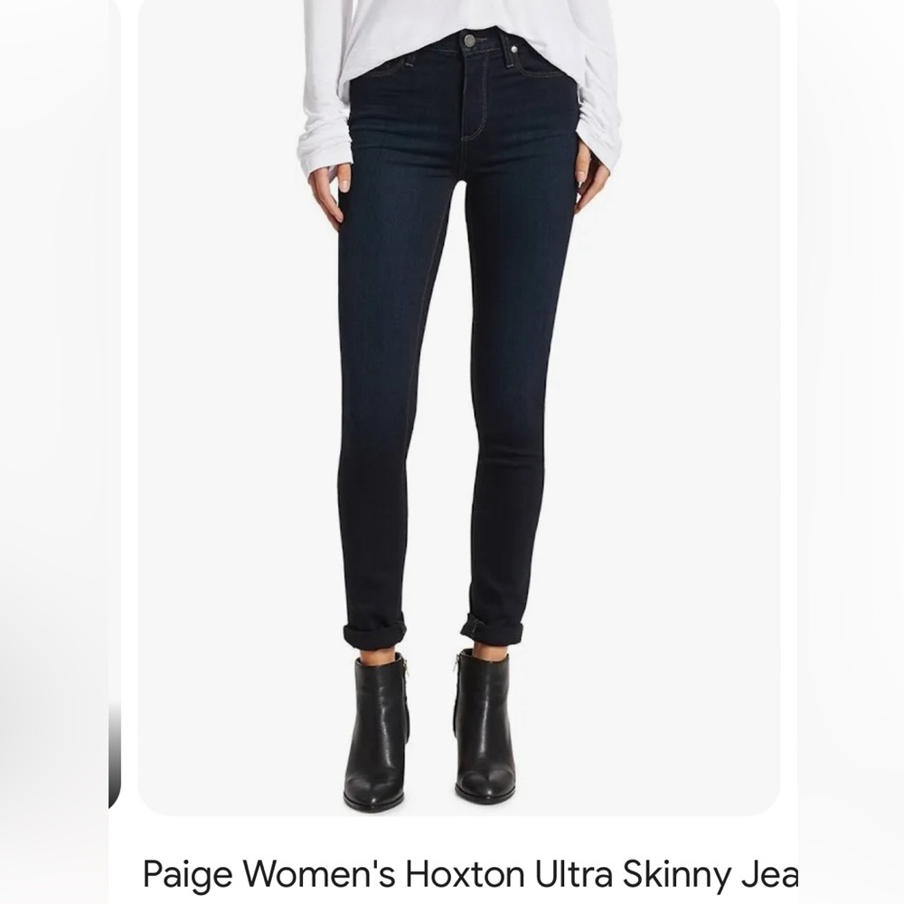 Paige women’s Hoxton ultra skinny jeans- PERFECT CONDITION